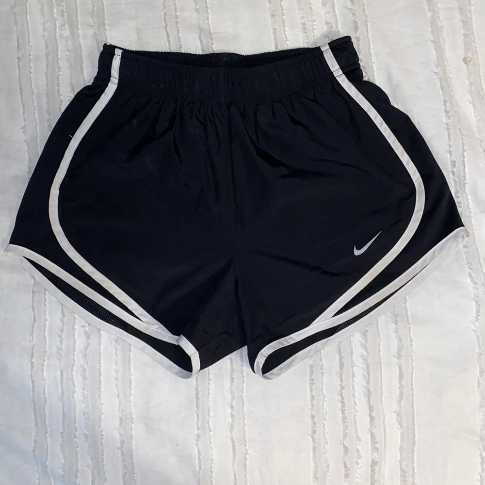 Nike xs black running shorts